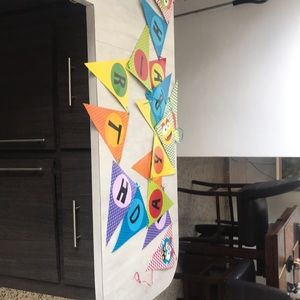 Monster Birthday banner and monster banner